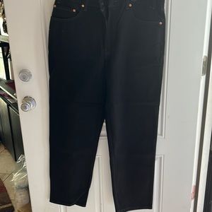 Men’s black Levi jeans